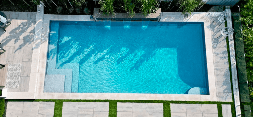 Beautiful pool design