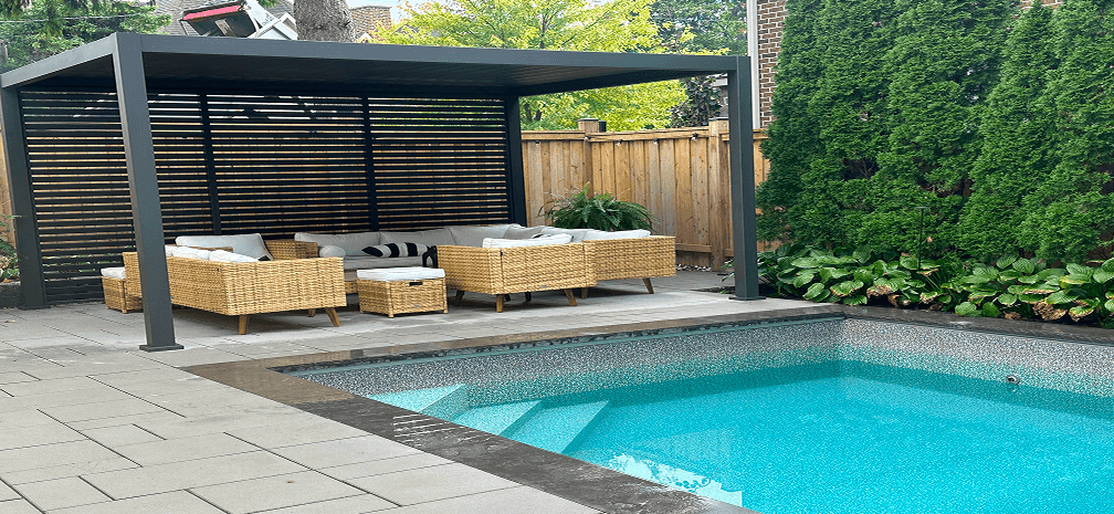 Beautiful pool design