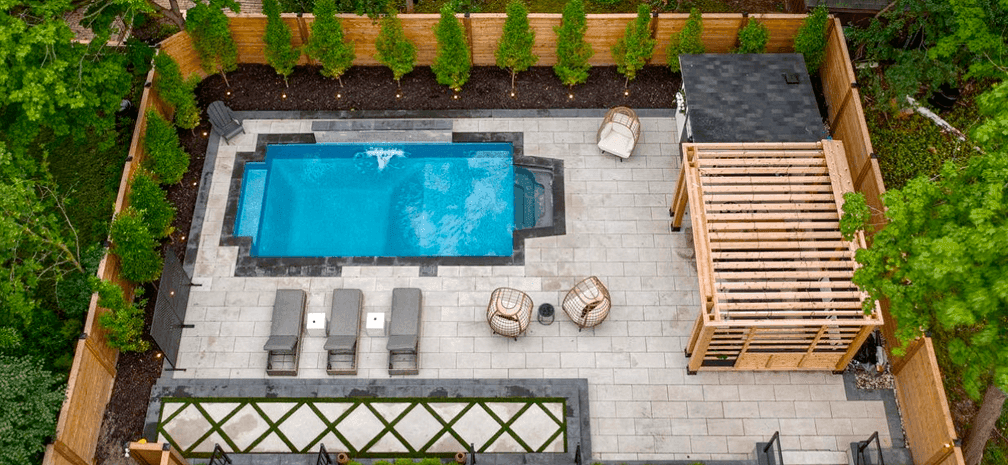 Beautiful pool design
