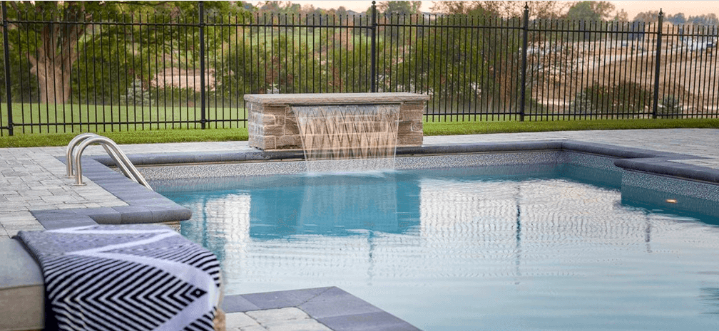Beautiful pool design