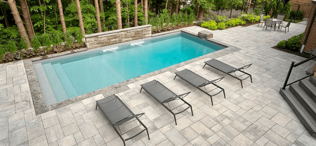 Beautiful pool design