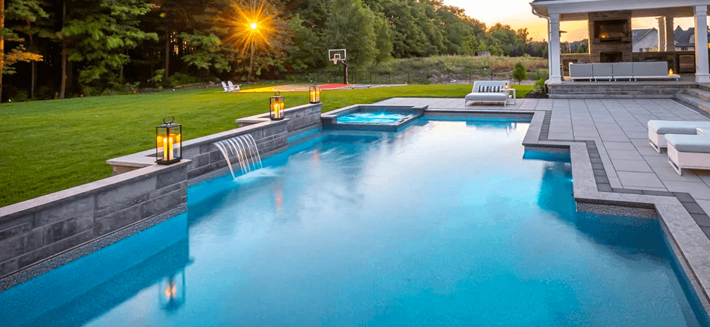 Beautiful pool design