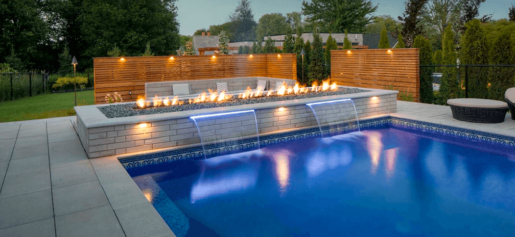 Beautiful pool design