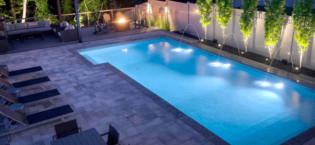 Beautiful pool design