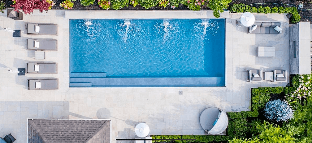Beautiful pool design