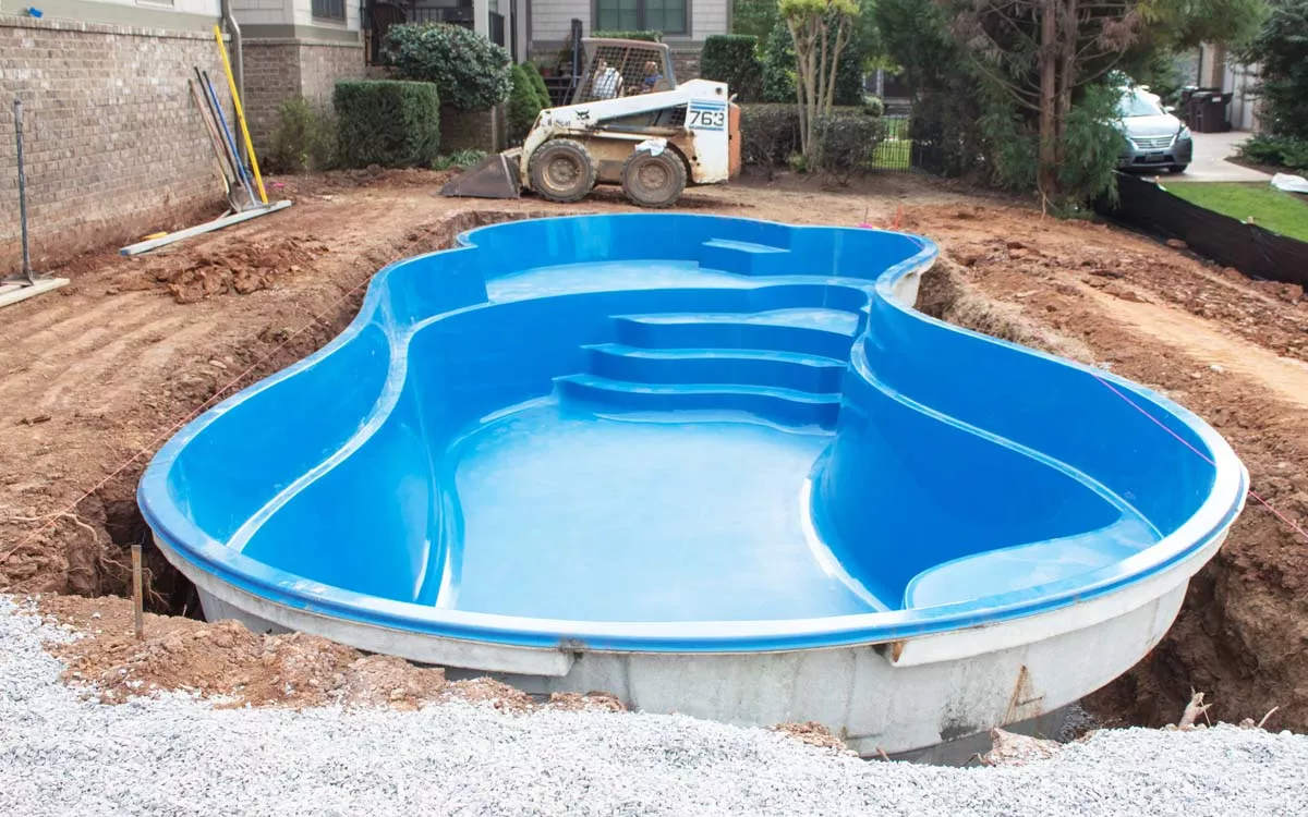 Fibreglass Pool Inatallation