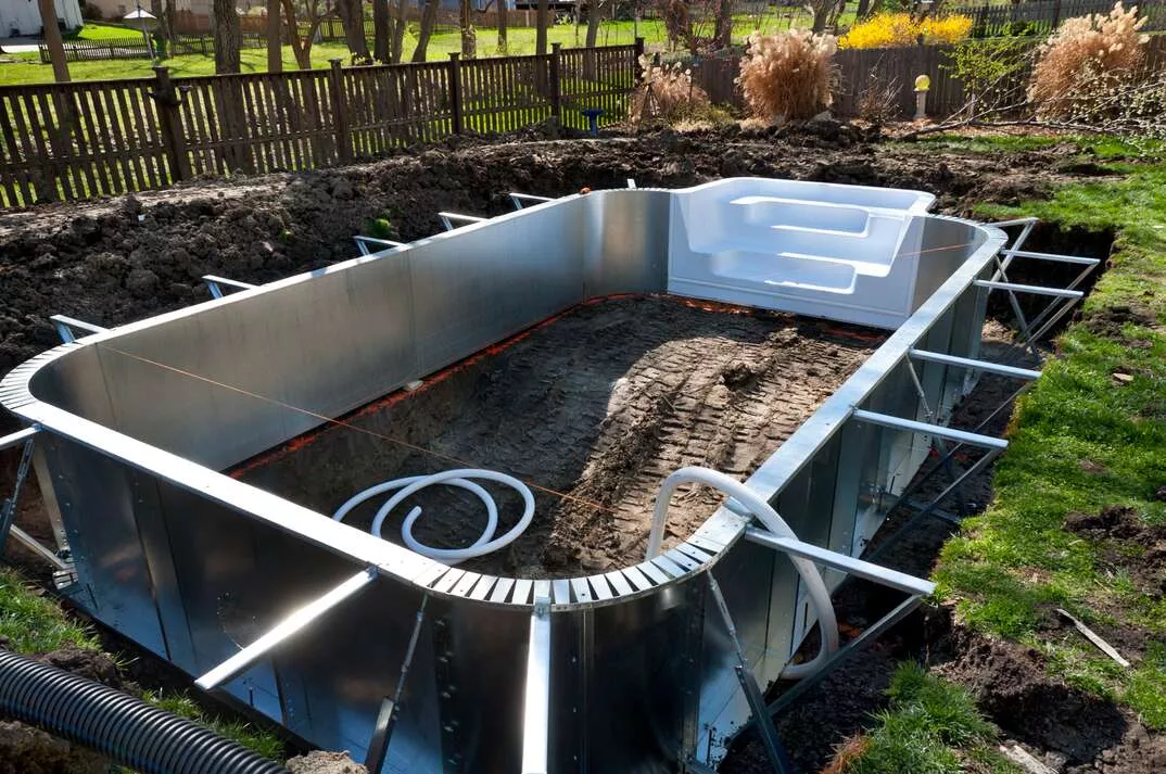 Semi-Inground Pool Installation Process