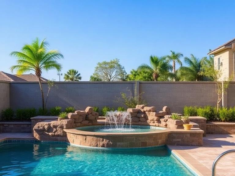 Concrete Pool Features