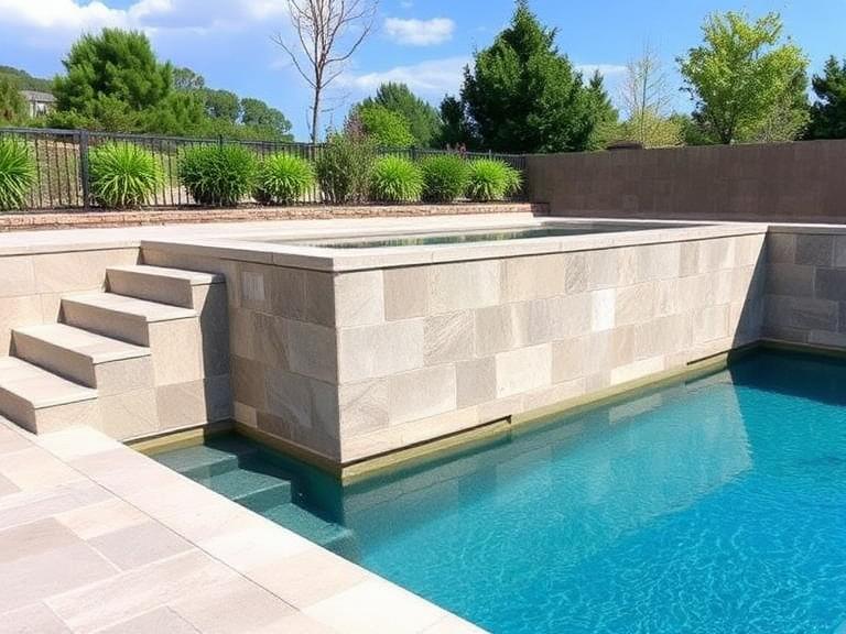 Concrete Pool Structure