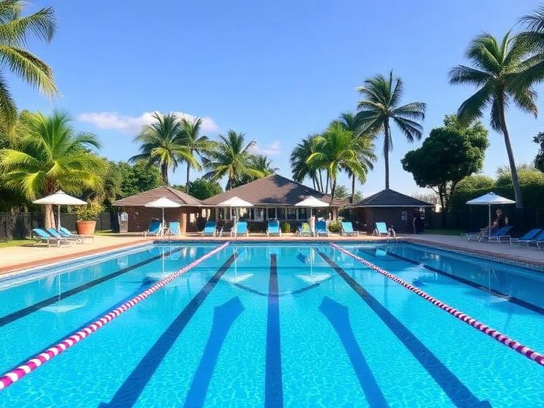 Lap Pool Size