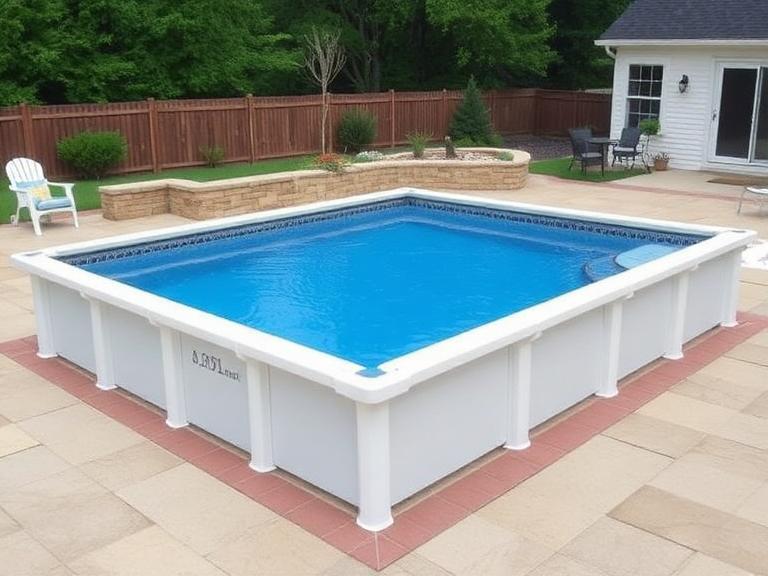 Vinyl Pool Structure