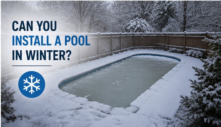 Can You Install a Pool in Winter
