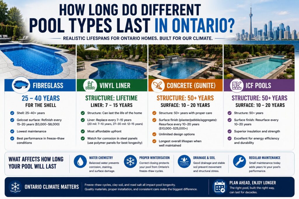 How Long Do Different Pool Types Last