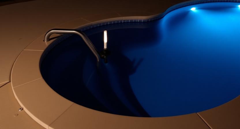 Pool Light Installation
