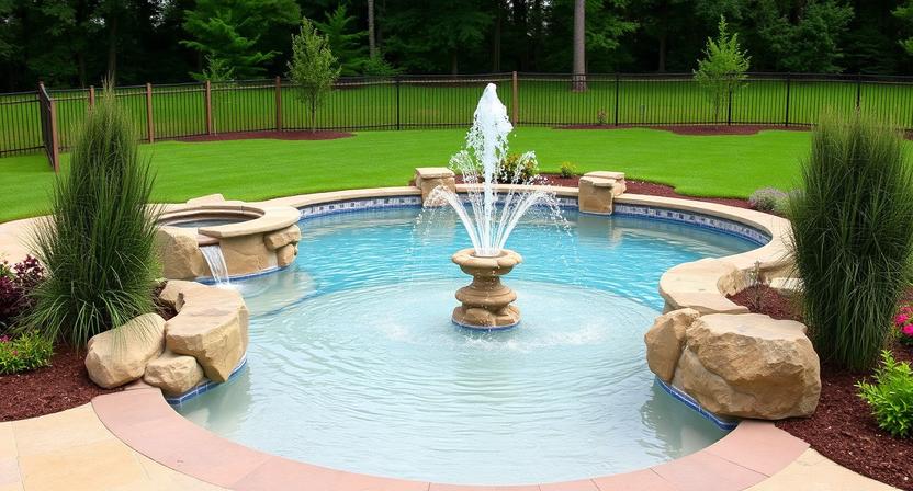 Pool Water Features