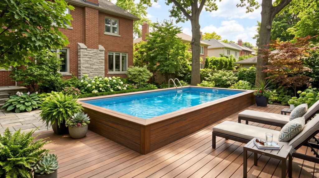 Semi-Inground Pools